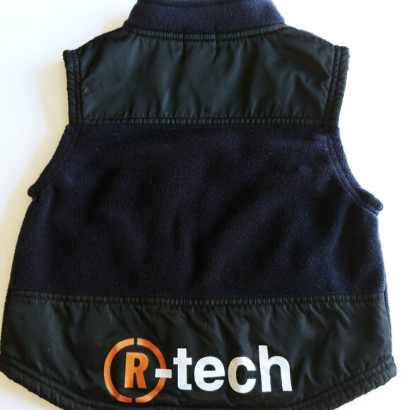 Roots Athletic Fleece/Nylon Zip-Up Vest Made in Canada size 4T - Picture 9 of 10